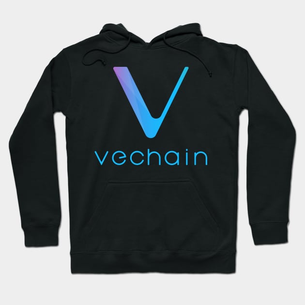 VeChain (VET) Full Logo Hoodie by cryptogeek